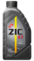 как выглядит масло моторное zic x7 syntetic 5w40  1л на фото