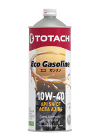 как выглядит масло моторное totachi eco gasoline 10w40 1л на фото