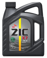 как выглядит масло моторное zic x7 5w30 sp gf-6 4л на фото