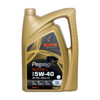как выглядит масло моторное scope pegaso geo sae 5w40 c3 4л на фото