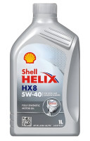 как выглядит масло моторное shell helix hx8 5w40 a3/b4 1л на фото