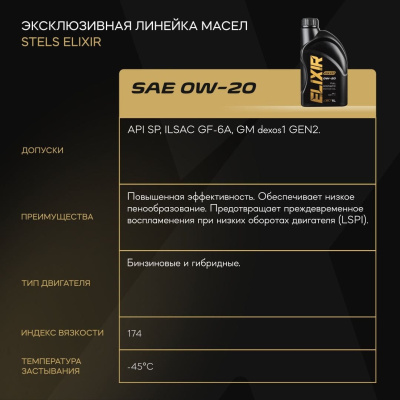 Стелс Эликсир 1L_0W-20_4 Стелс Эликсир 1L_0W-20_4